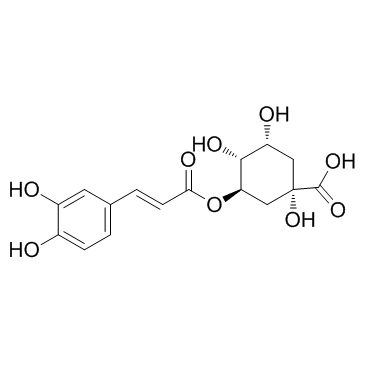 Chlorogenic acid(3-O-Caffeoylquinic acid Heriguard NSC-407296)ͼƬ