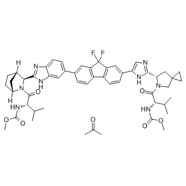 Ledipasvir acetone(GS-5885 acetone)ͼƬ