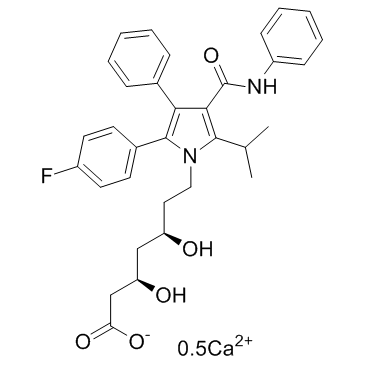 Atorvastatin hemicalcium salt(CI-981 Atorvastatin hemicalcium)ͼƬ