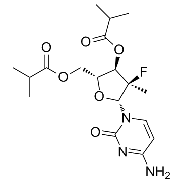 Mericitabine(RG 7128 R-7128 PSI 6130 diisobutyrate)ͼƬ