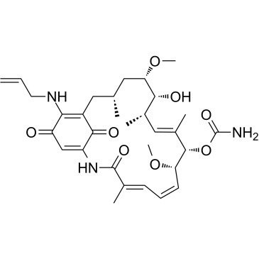 Tanespimycin Hydrochloride(17-AAG HydrochlorideNSC 330507 Hydrochloride)ͼƬ