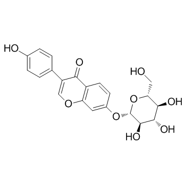 Daidzin(Daidzoside NPI-031D Daidzein 7-O-glucoside)ͼƬ