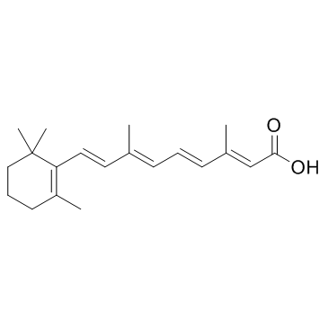 Retinoic acid(ATRATretinoinVitamin A acidall-trans-Retinoic acid)ͼƬ