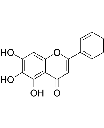 Baicalein(5,6,7-Trihydroxyflavone)ͼƬ