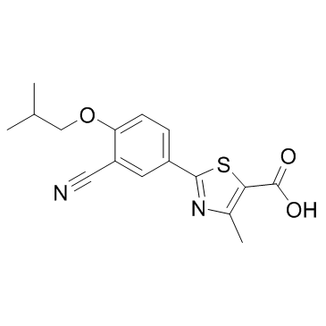 Febuxostat(TEI 6720TMX 67)ͼƬ