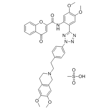 Encequidar mesylate(HM30181 mesylateHM30181A mesylate)ͼƬ