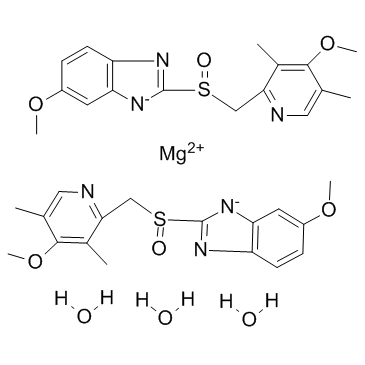 Esomeprazole Magnesium trihydrate((S)-Omeprazole magnesium trihydrate)ͼƬ