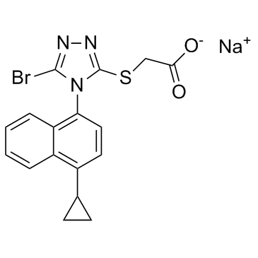 Lesinurad sodium(RDEA-594 sodium)ͼƬ