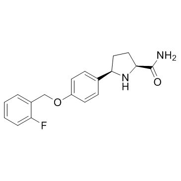 CNV1014802(GSK-1014802Raxatrigine)图片