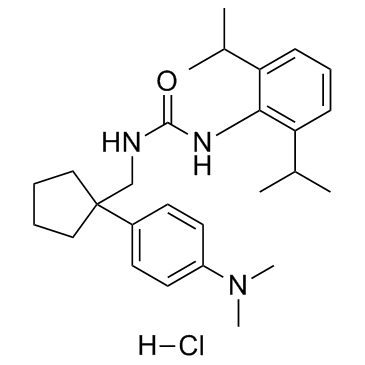 Nevanimibe hydrochloride(PD-132301 hydrochloride ATR101 hydrochloride)ͼƬ