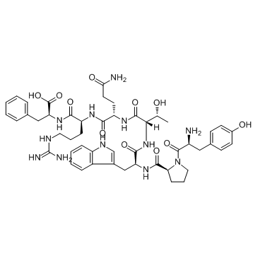 Hemorphin-7(Tyr-Pro-Trp-Thr-Gln-Arg-PheYPWTQRF)ͼƬ