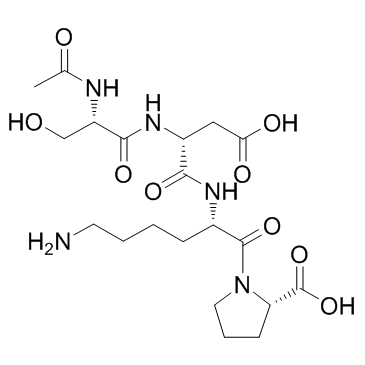 N-Acetyl-Ser-Asp-Lys-Pro(Ser-Asp-Lys-ProSDKP)图片