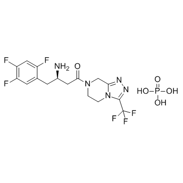 Sitagliptin phosphate(MK0431 phosphate)ͼƬ