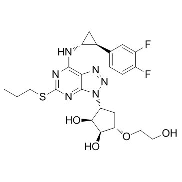 Ticagrelor(AZD6140 AR-C 126532XX)ͼƬ