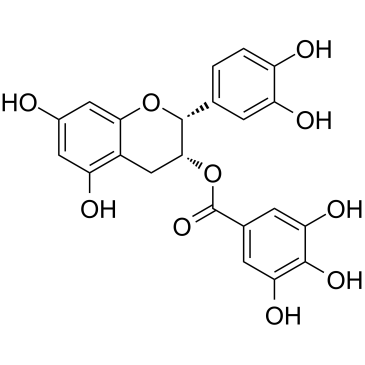 (-)-Epicatechin gallate(ECGEpicatechin gallate(-)-Epicatechin 3-O-gallate)ͼƬ