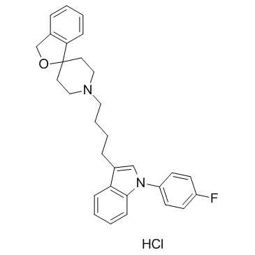 Siramesine hydrochloride(Lu 28-179 hydrochloride)ͼƬ