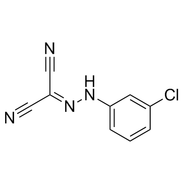 CCCP(Carbonyl cyanide 3-chlorophenylhydrazone)ͼƬ