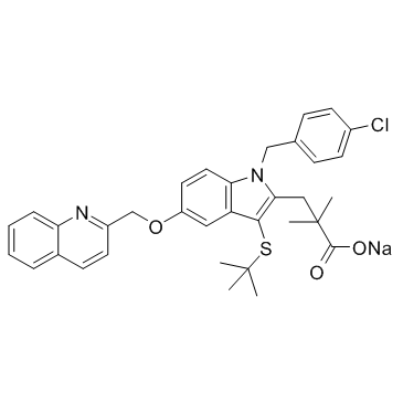 Quiflapon sodium(MK-591 sodium)ͼƬ