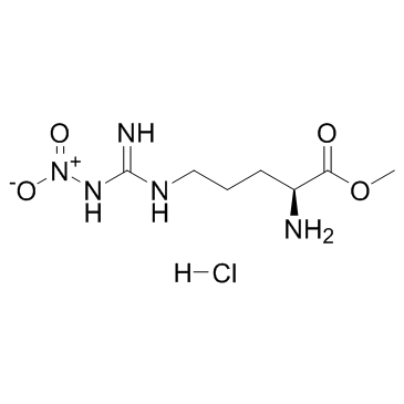 L-NAME hydrochloride(NG-Nitroarginine methyl ester hydrochloride)ͼƬ