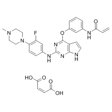 Avitinib maleate图片