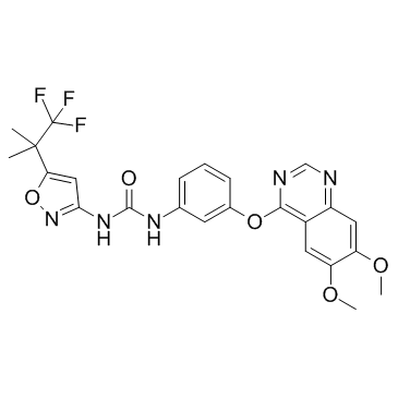 Agerafenib(CEP-32496 RXDX-105)图片