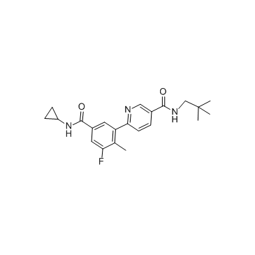 Losmapimod(GSK-AHAB GW856553X SB856553)ͼƬ