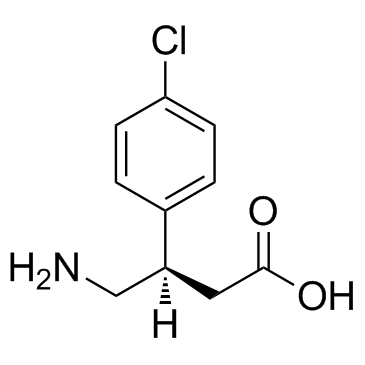 (R)-Baclofen(STX209)图片