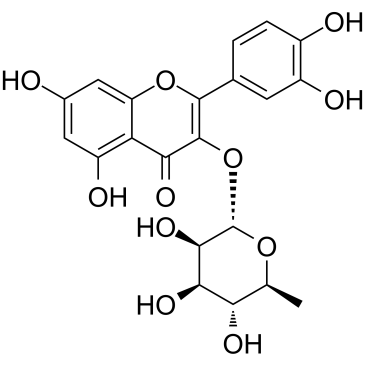 Quercitrin(Quercetin 3-rhamnoside)ͼƬ