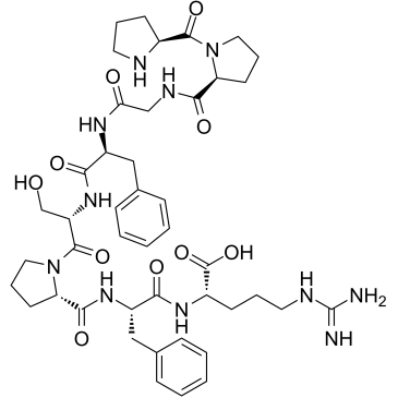 Bradykinin(2-9)(Des-Arg1-bradykinin)ͼƬ