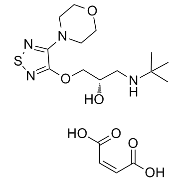 (S)-Timolol Maleate(L-714,465(Maleate) MK 950)ͼƬ