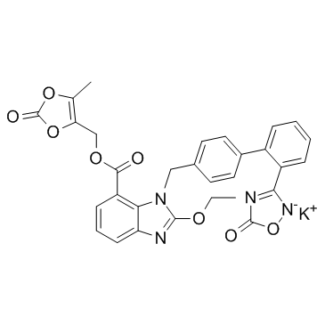 Azilsartan medoxomil monopotassium(Azilsartan kamedoxomilTAK 491 monopotassium)ͼƬ