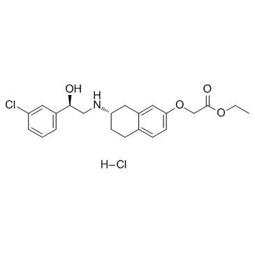 Amibegron hydrochloride(SR 58611A)ͼƬ