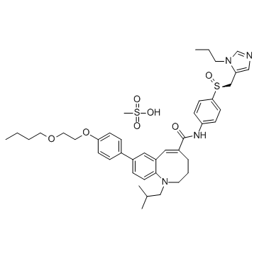 Cenicriviroc Mesylate(TAK-652 MesylateTBR-652 Mesylate)ͼƬ