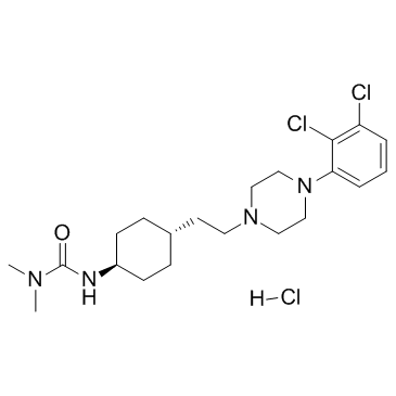 Cariprazine hydrochloride(RGH188 hydrochloride)ͼƬ