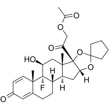 Amcinonide(CL-34699)图片