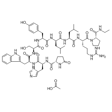 Leuprolide Acetate(Leuprorelin acetate)ͼƬ