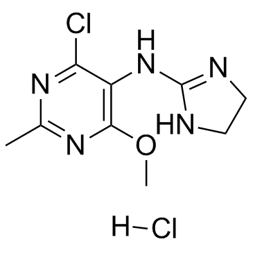 Moxonidine hydrochloride(BDF5895 hydrochloride)ͼƬ