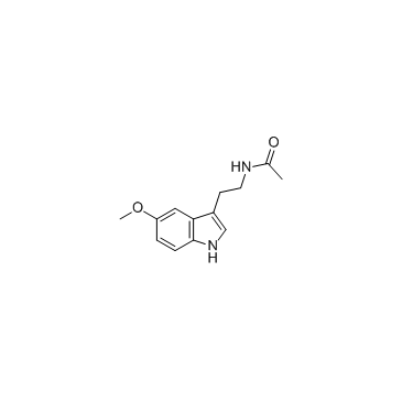 Melatonin(N-Acetyl-5-methoxytryptamine)ͼƬ