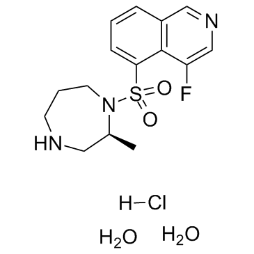 Ripasudil hydrochloride dihydrate(K-115 hydrochloride dihydrate)图片