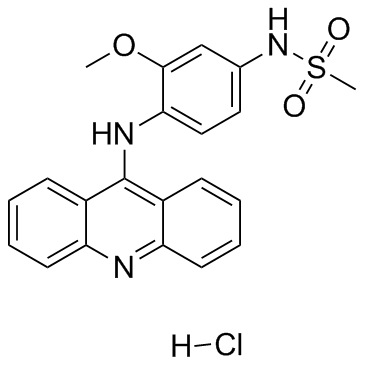 Amsacrine Hydrochloride(AMSA hydrochlorideCI-880 hydrochloride)ͼƬ