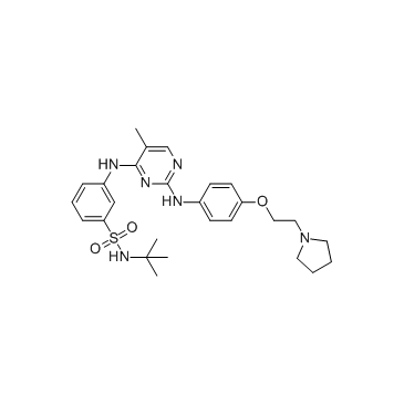 Fedratinib(SAR302503,TG101348)图片