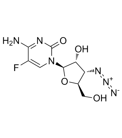 3'-Azido-3'-deoxy-5-fluorocytidineͼƬ