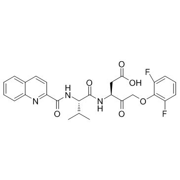 Q-VD-OPh(QVD-OPH Quinoline-Val-Asp-Difluorophenoxymethylketone)图片