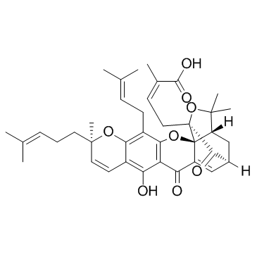 Gambogic Acid(Beta-Guttiferrin)ͼƬ