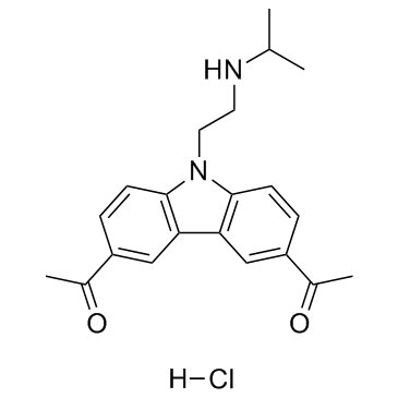 CBL0137 hydrochloride(Curaxin-137 hydrochlorideCBL-C137 hydrochloride)图片