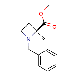 Methyl(2S)-1-benzyl-2-methylazetidine-2-carboxylateͼƬ