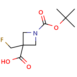 1-[(Tert-Butoxy)carbonyl]-3-(fluoromethyl)azetidine-3-carboxylicacidͼƬ