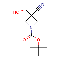 Tert-butyl3-cyano-3-(hydroxymethyl)azetidine-1-carboxylateͼƬ