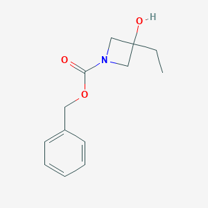 Benzyl3-ethyl-3-hydroxyazetidine-1-carboxylateͼƬ