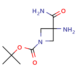 Tert-butyl3-amino-3-carbamoylazetidine-1-carboxylateͼƬ